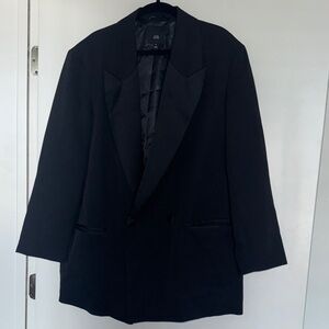 River island women’s oversized tuxedo jacket size 16
